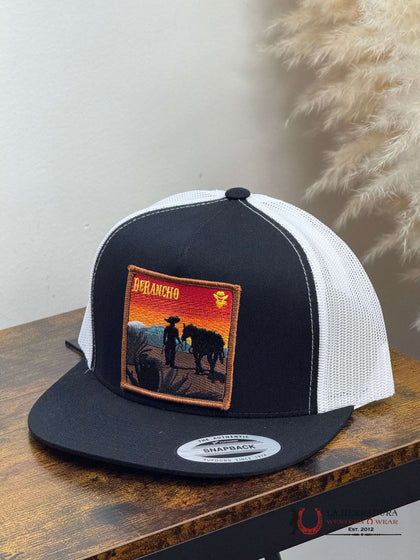 DE RANCHO WHITE Style 208 negro HAT