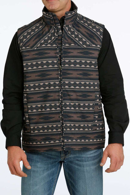 Chaleco Aztec Cinch Marrón de Hombre MWV1592002