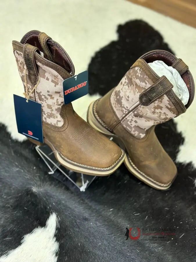 Durango Kids Boots Camouflage Tube Top 208 Niños