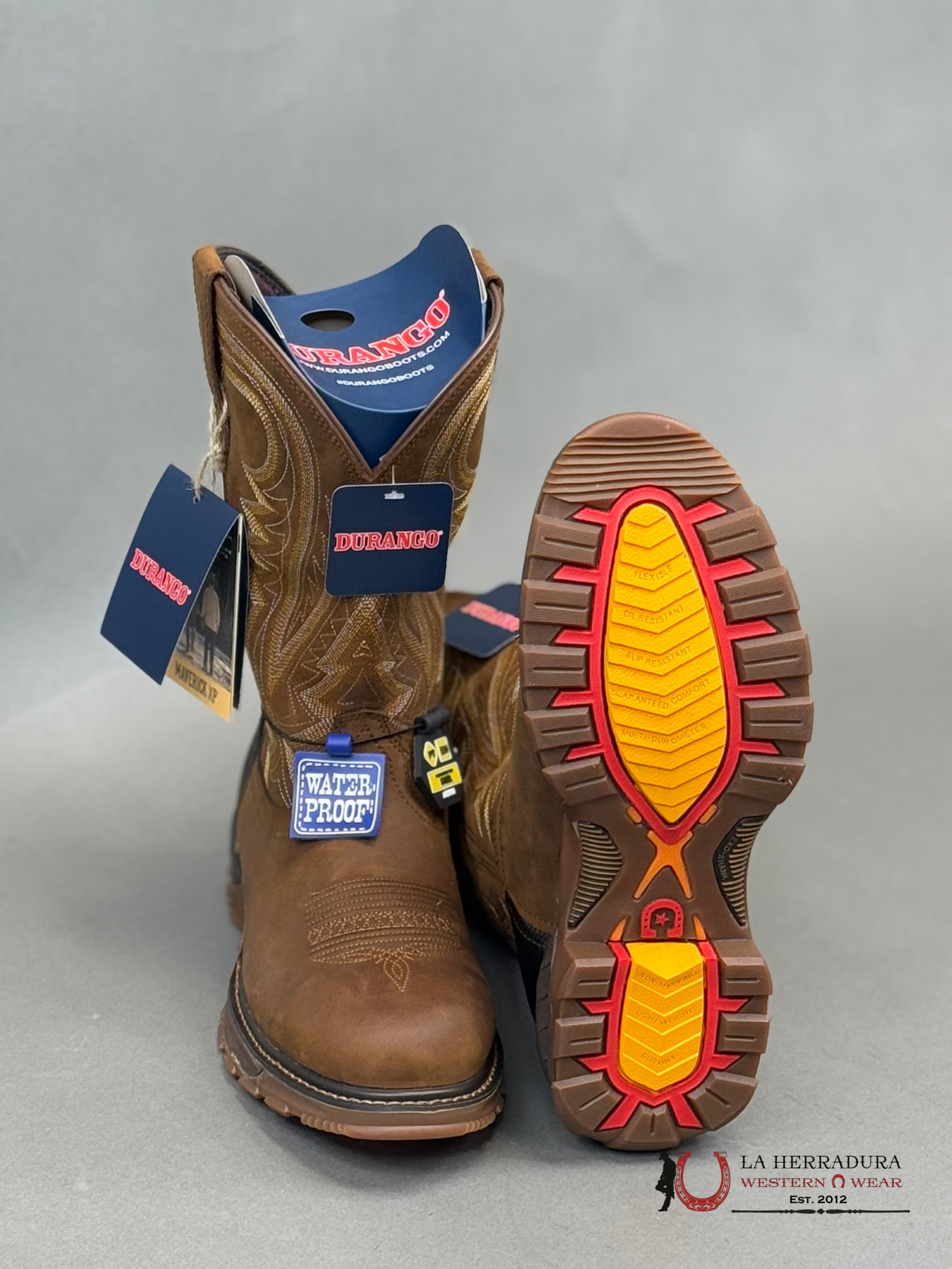 Durango Maverick Men Work Boot Roun Steel Toe Ddb0403