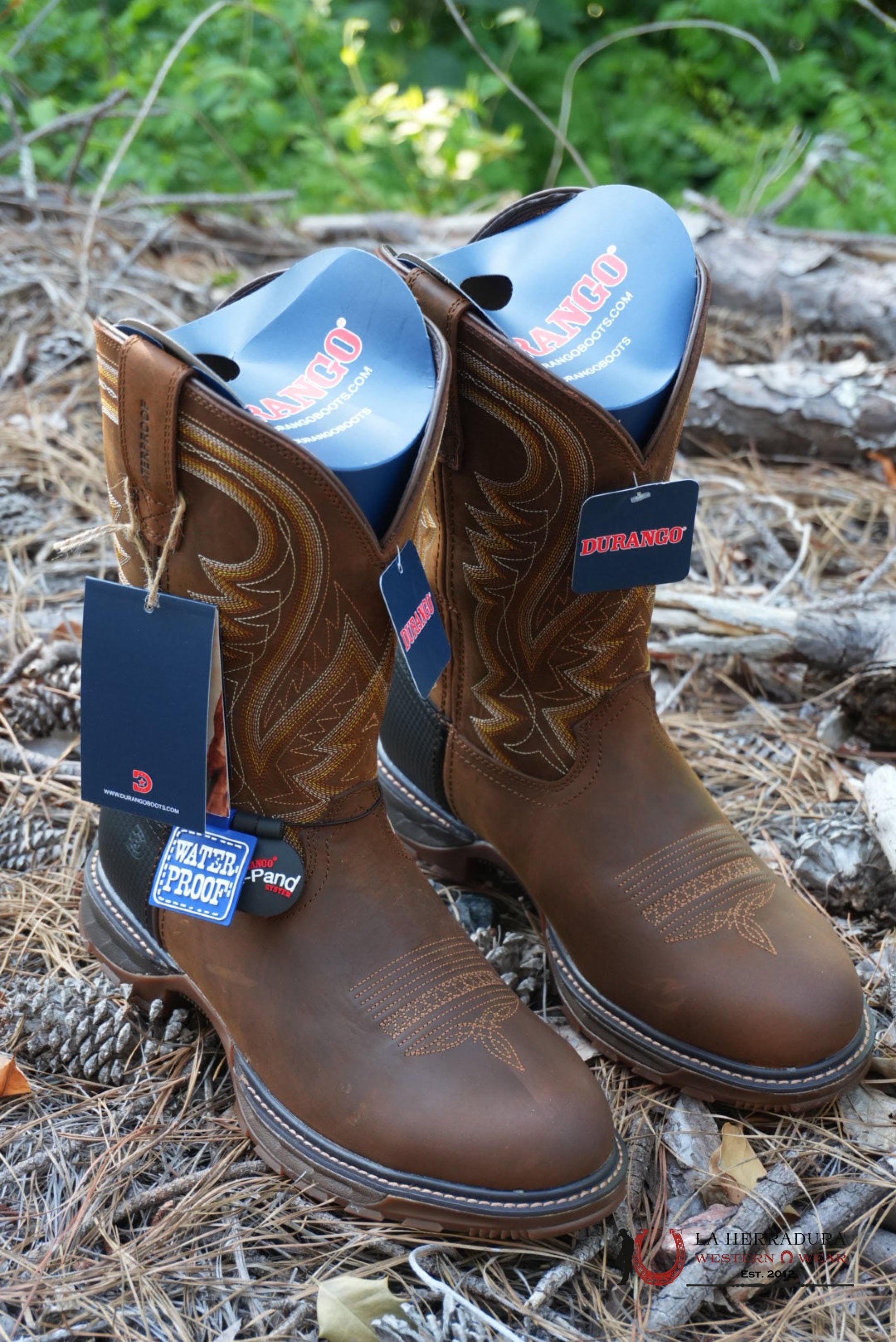 DURANGO MAVERICK MEN WORK BOOT ROUN STEEL TOE DDB0403