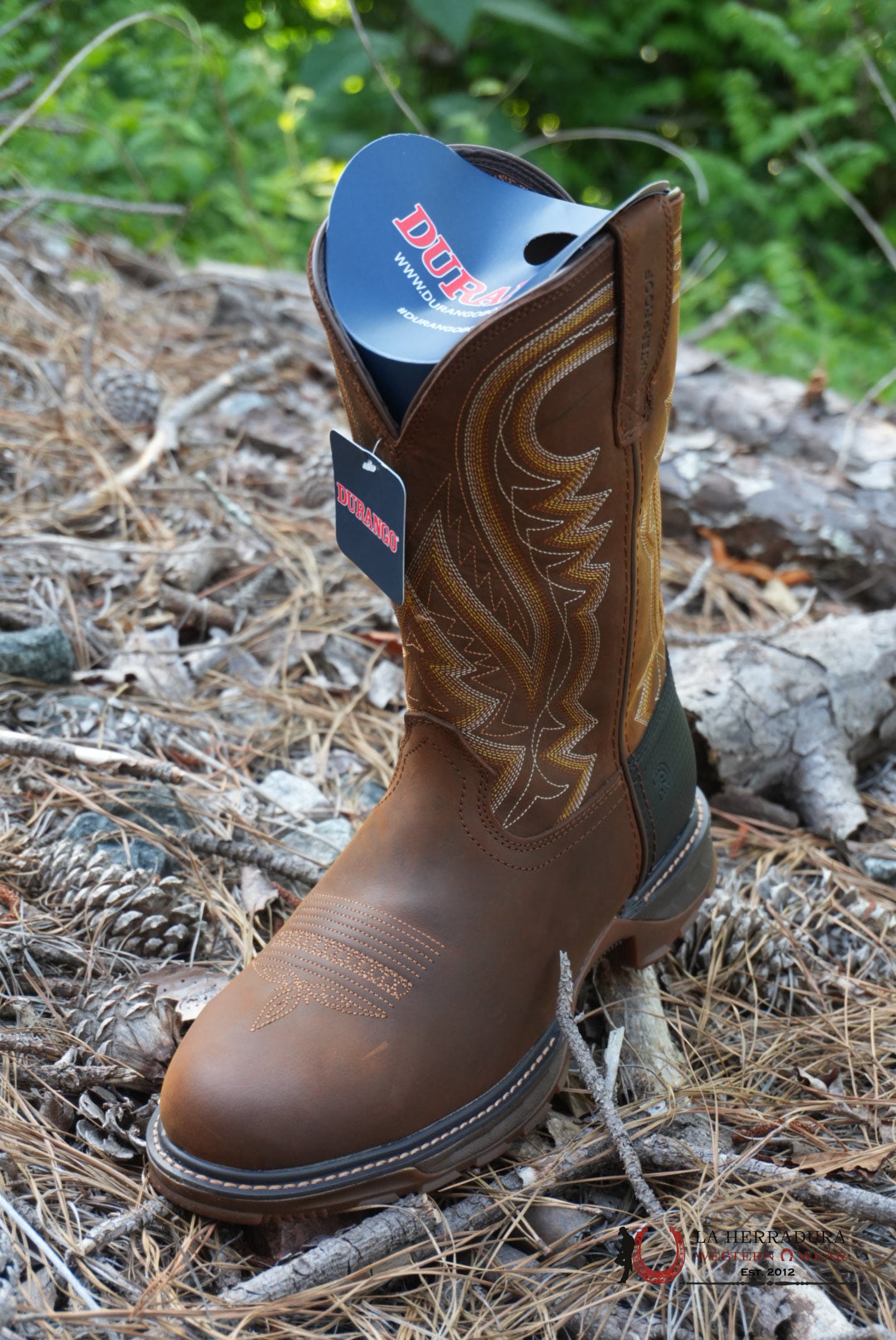 DURANGO MAVERICK MEN WORK BOOT ROUN STEEL TOE DDB0403