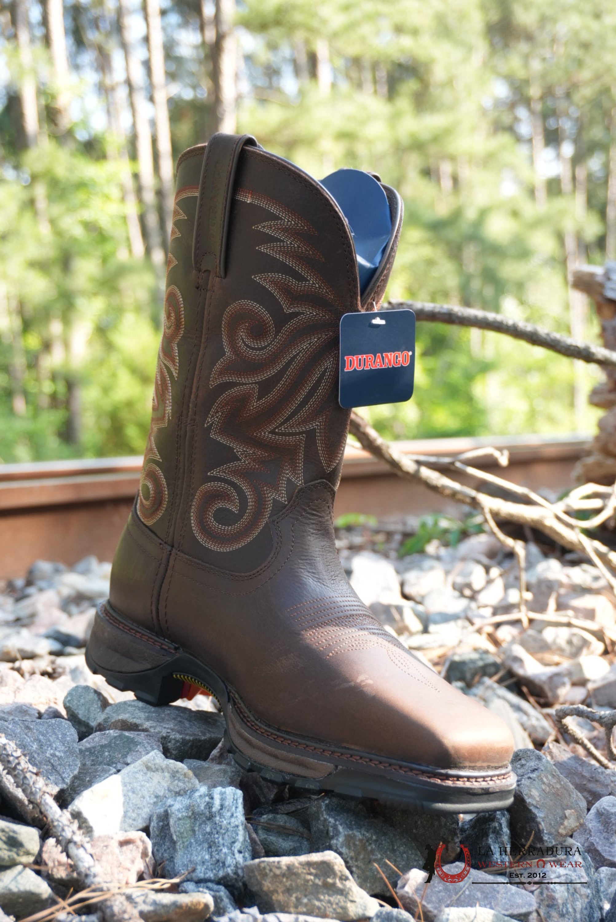 DURANGO MAVERICK XP BURLY BROWN STEEL TOE DDB206