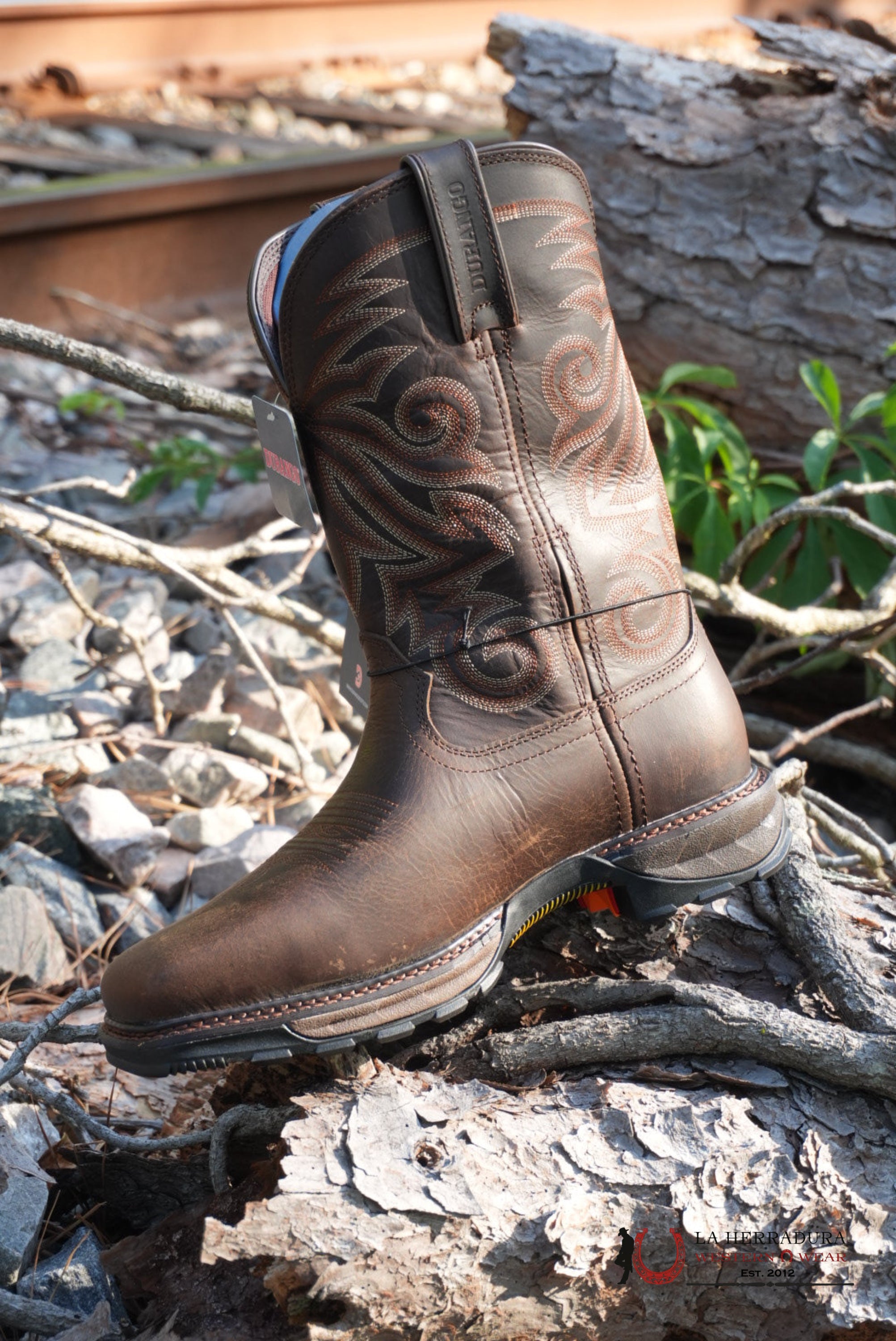 DURANGO MAVERICK XP BURLY BROWN STEEL TOE DDB206