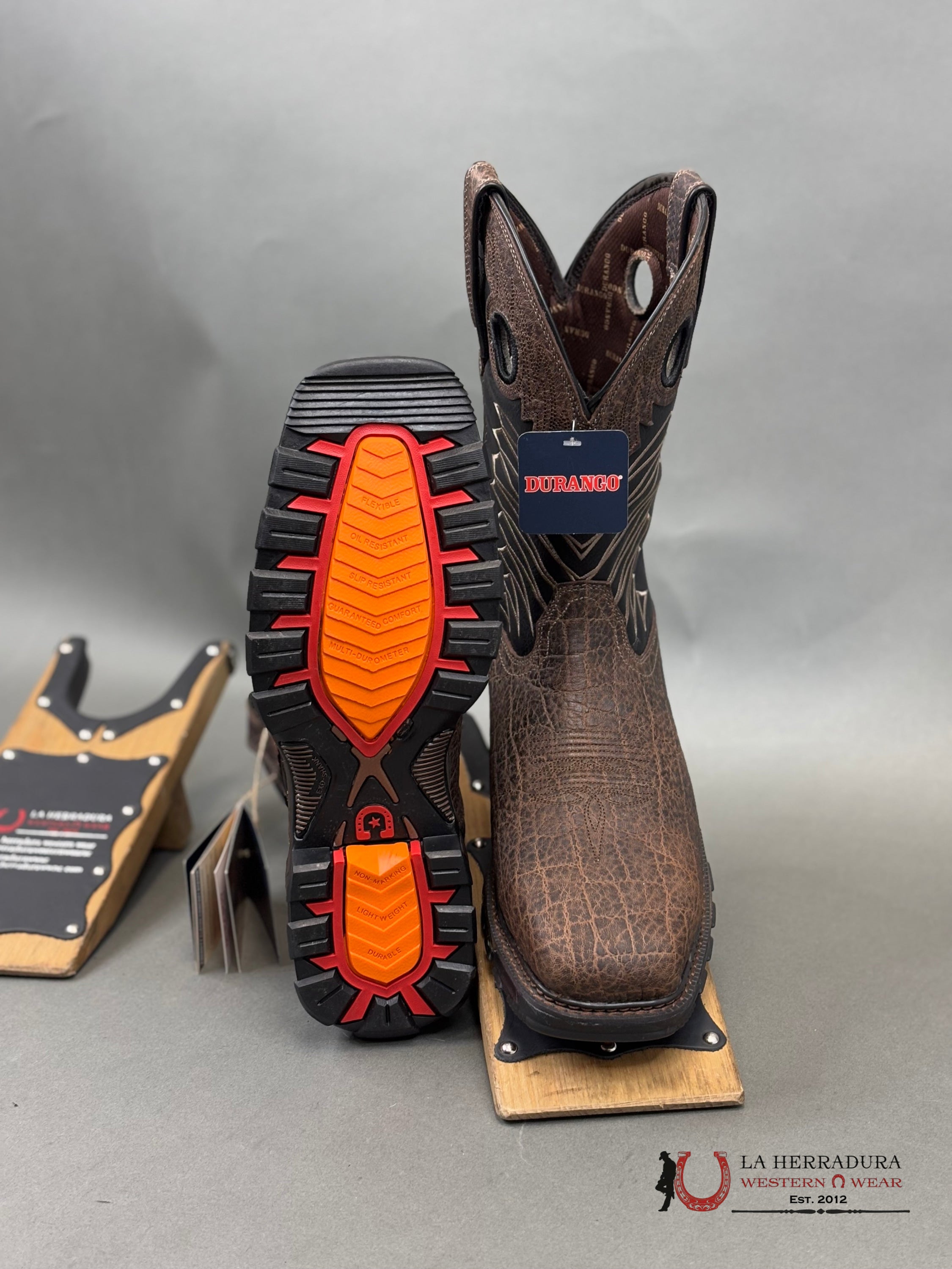 Durango Mens Work Boot Maverick Xp Dark Brown Black Tube Steel Toe Ddb0176