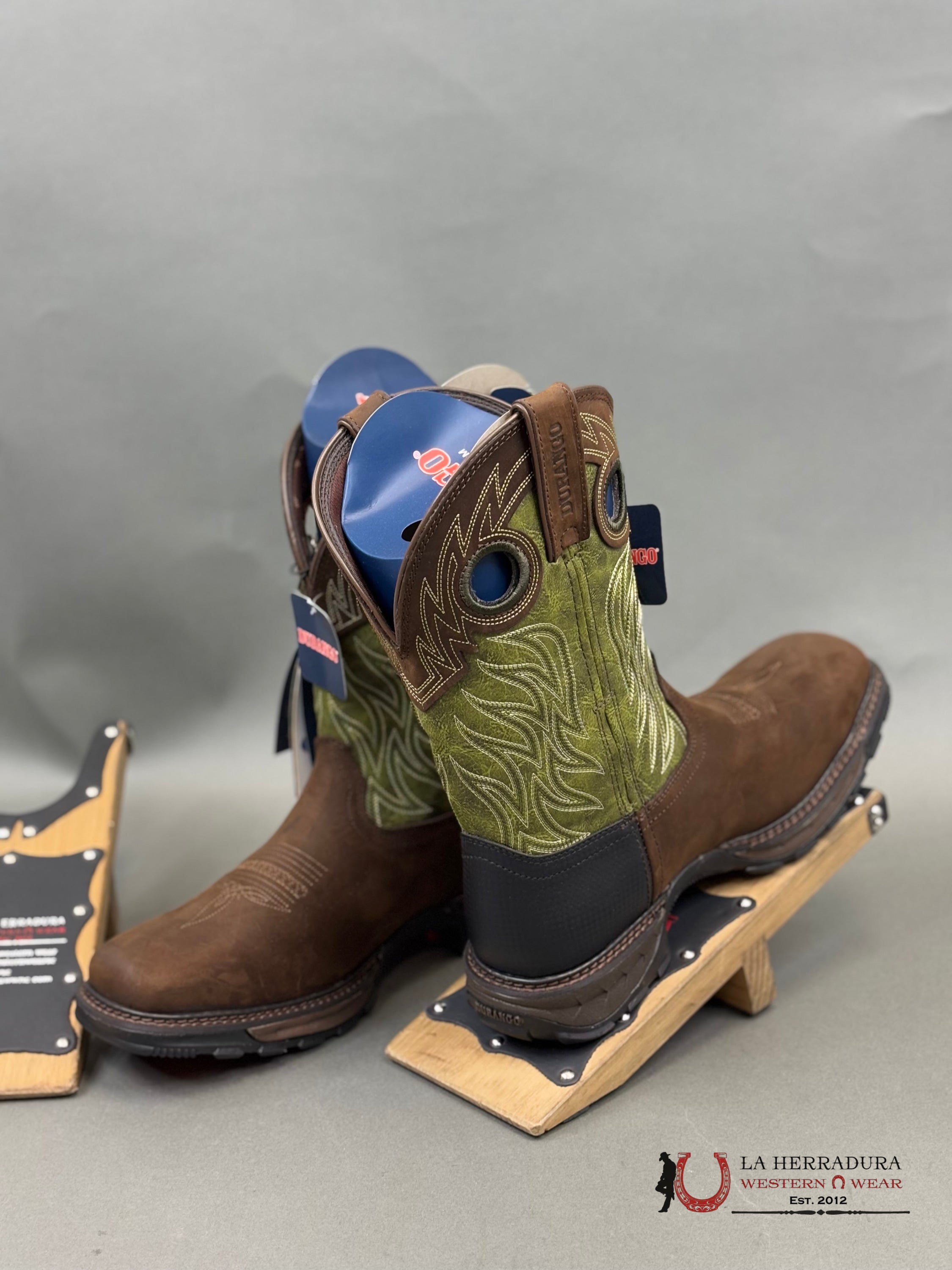 Durango Mens Work Boot Maverick Xp Dark Brown Green Tube Ddb0177