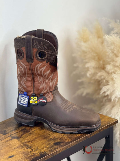 BOTAS DE TRABAJO PARA HOMBRE DURANGO MAVERICK XP ACERO MARRÓN DDB0215