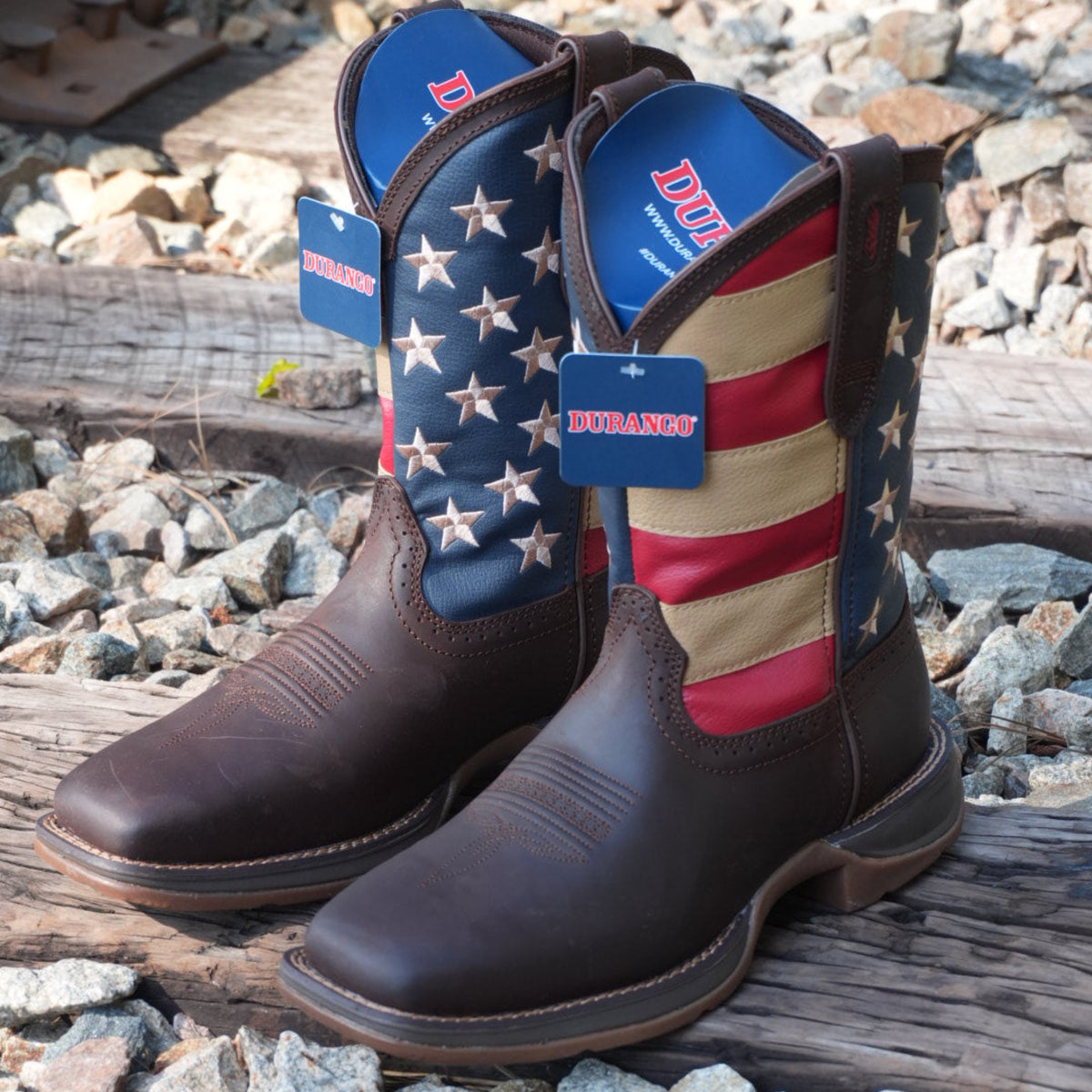 Bandera Americana Botas Vaqueras Americanas Para Hombre Bota De