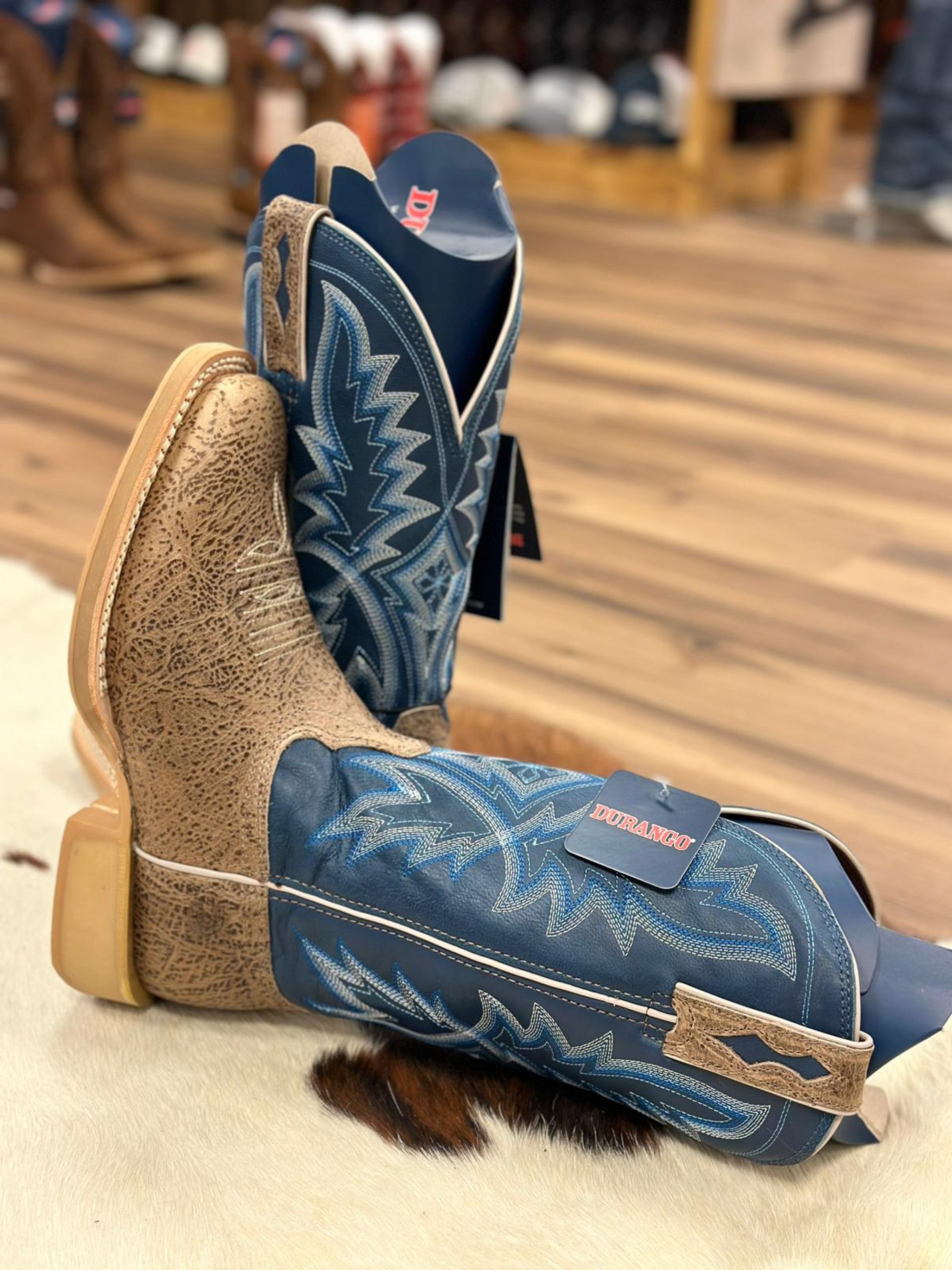 Durango Mens Work Boot Rebel Pro Lite Grey Blue Tube Ddb0358