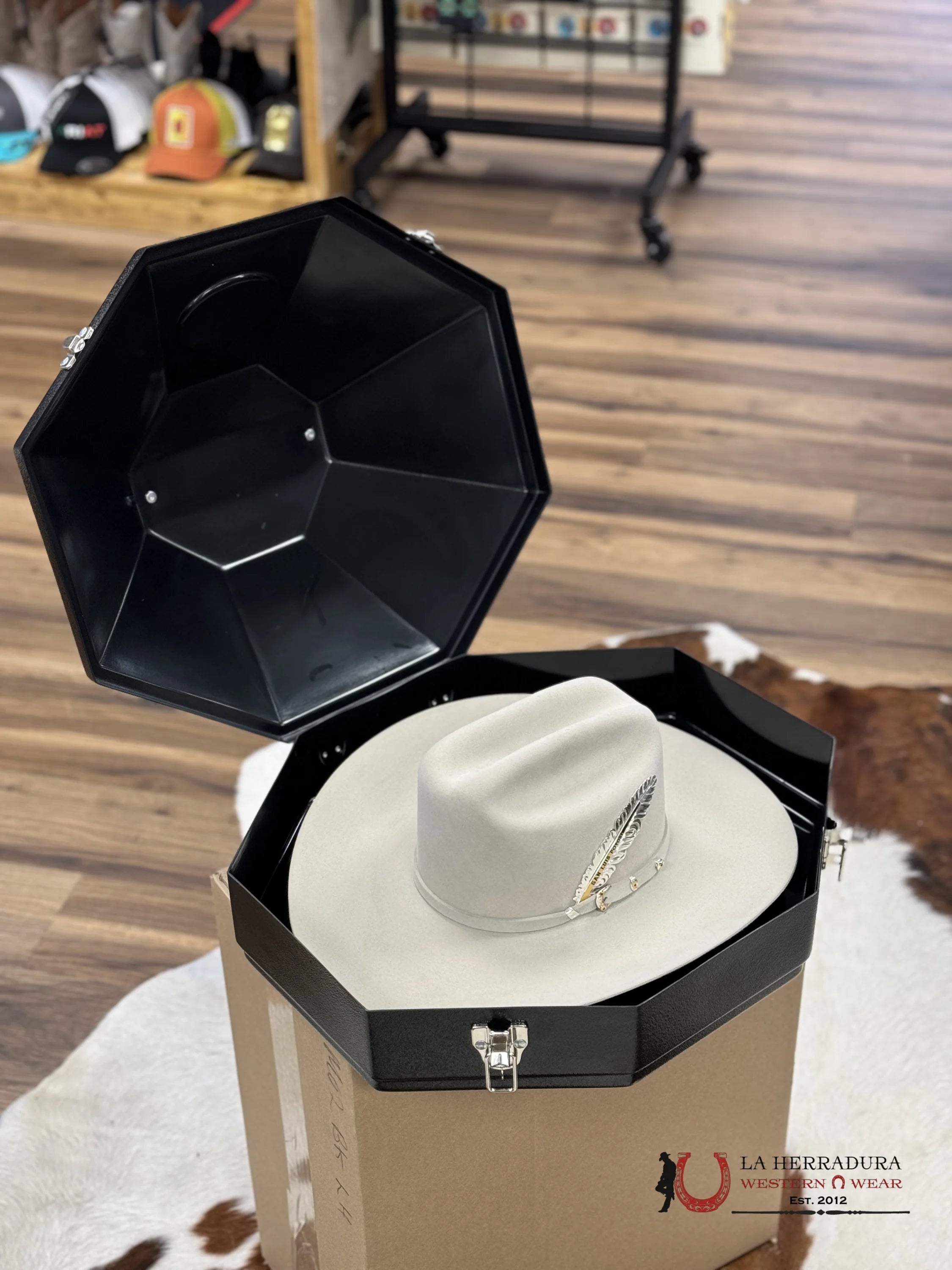 Estuche Negro Para 1 Texana Tejana