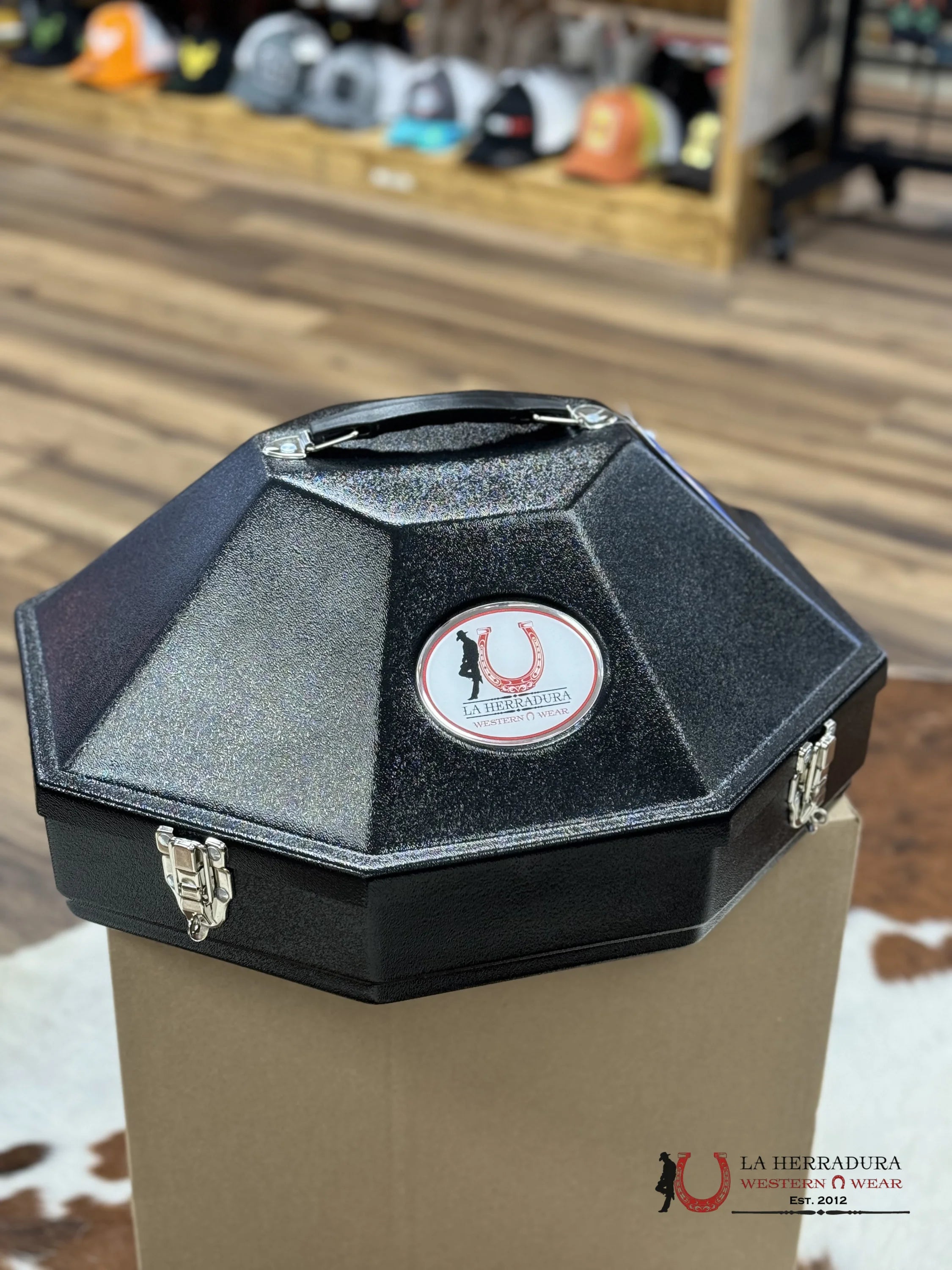 Estuche Negro Para 1 Texana Tejana