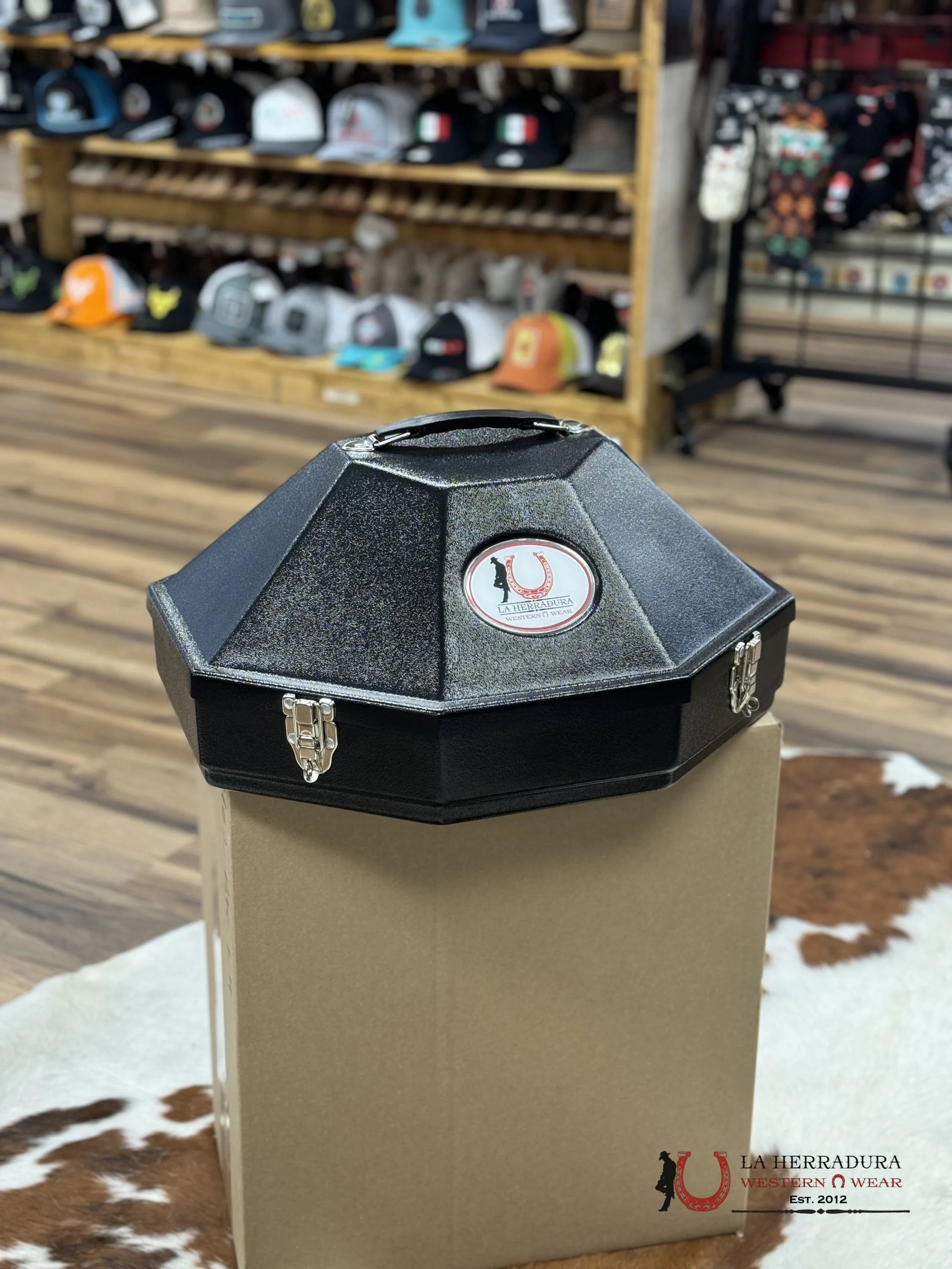 Estuche Negro Para 1 Texana Tejana