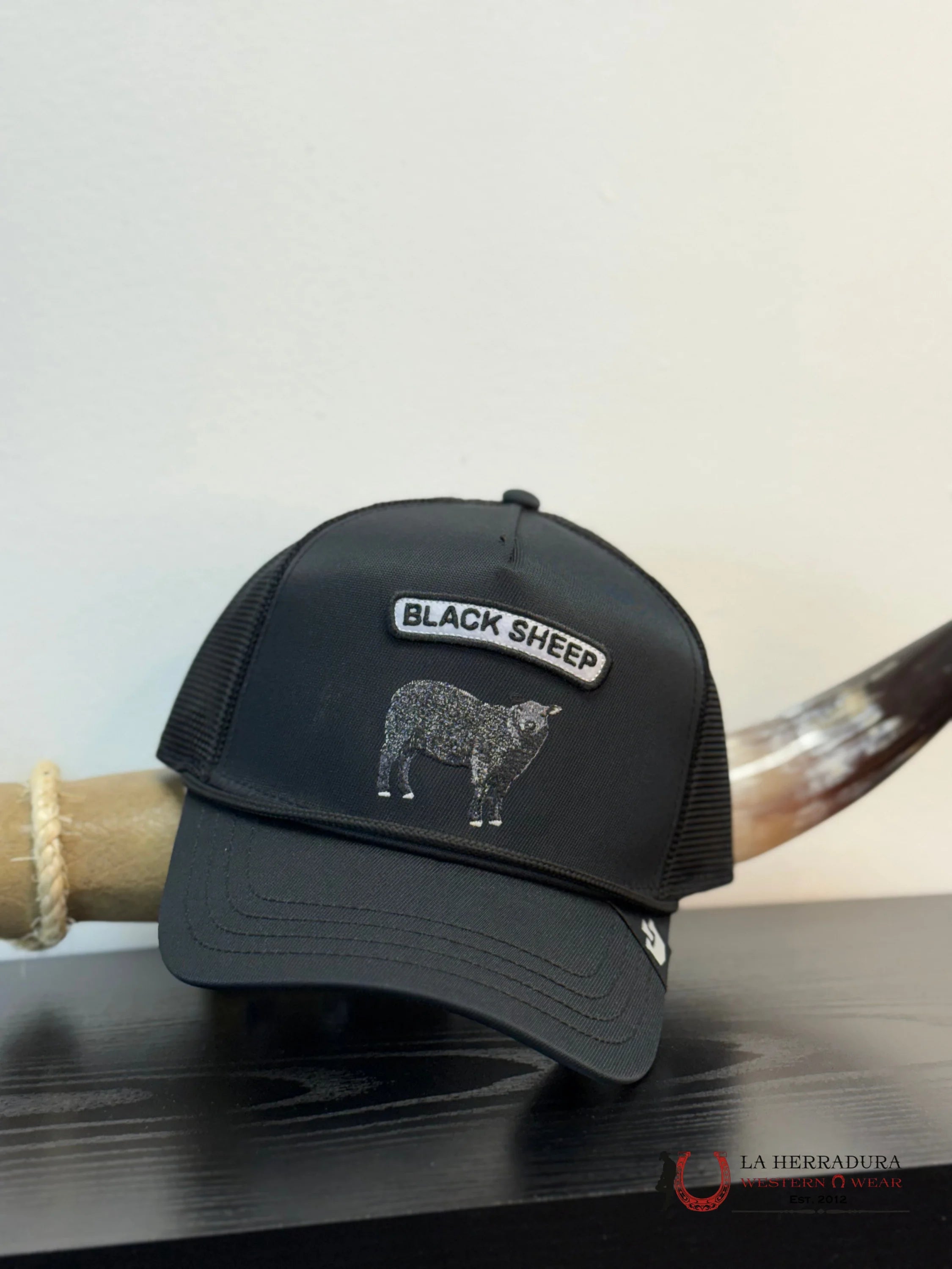 EXOTIC ANIMAL Style GB2 BLACK SHEEP COW CAP