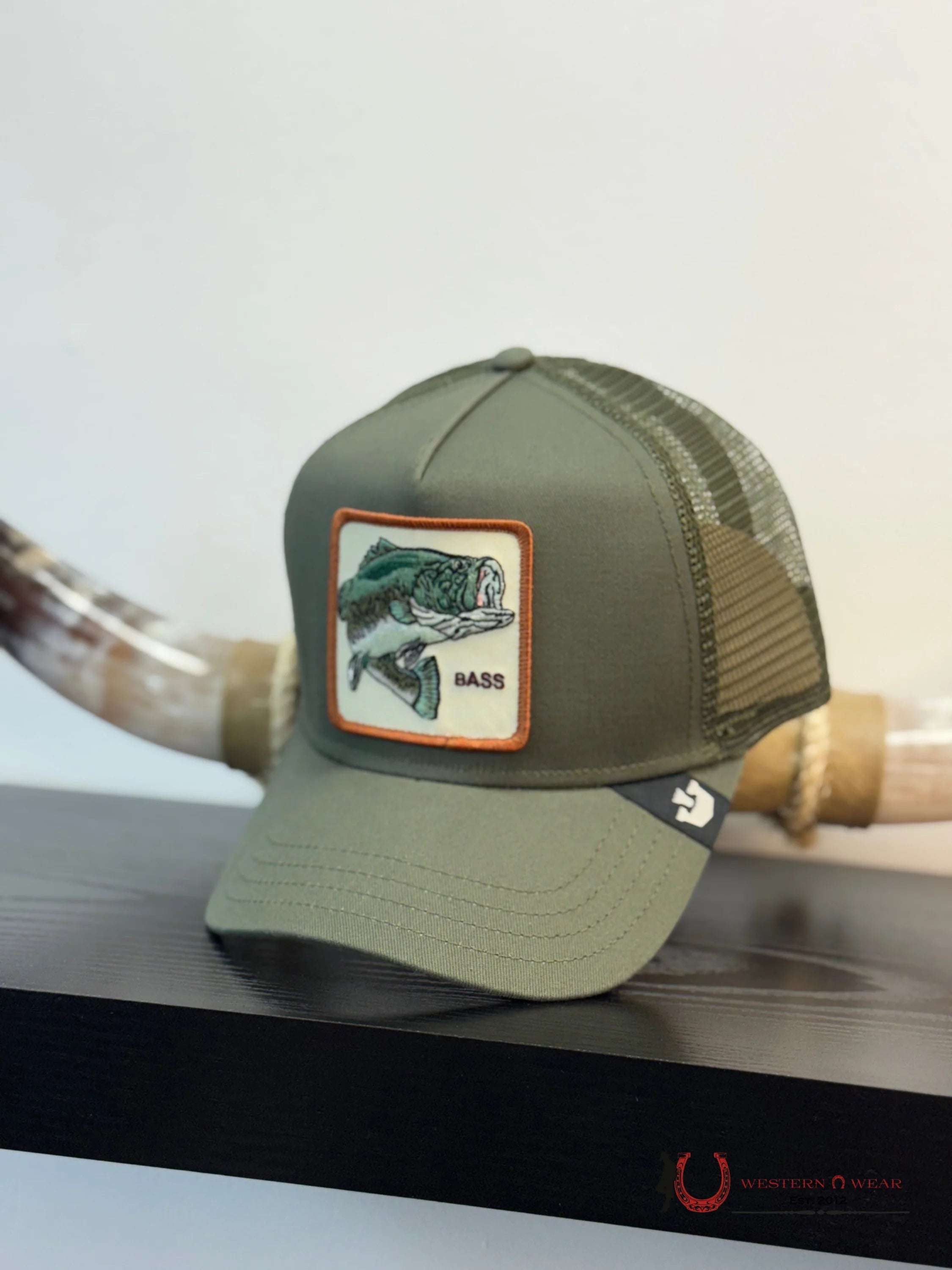 EXOTIC ANIMAL Style GONE FISHIN COW CAP