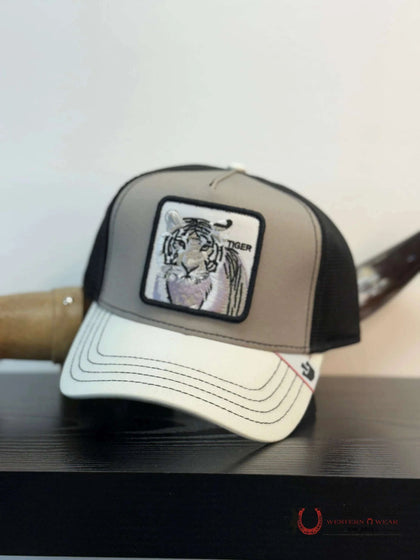GORRA DE VACA A RAYAS ESTILO MV DE ANIMAL EXÓTICO