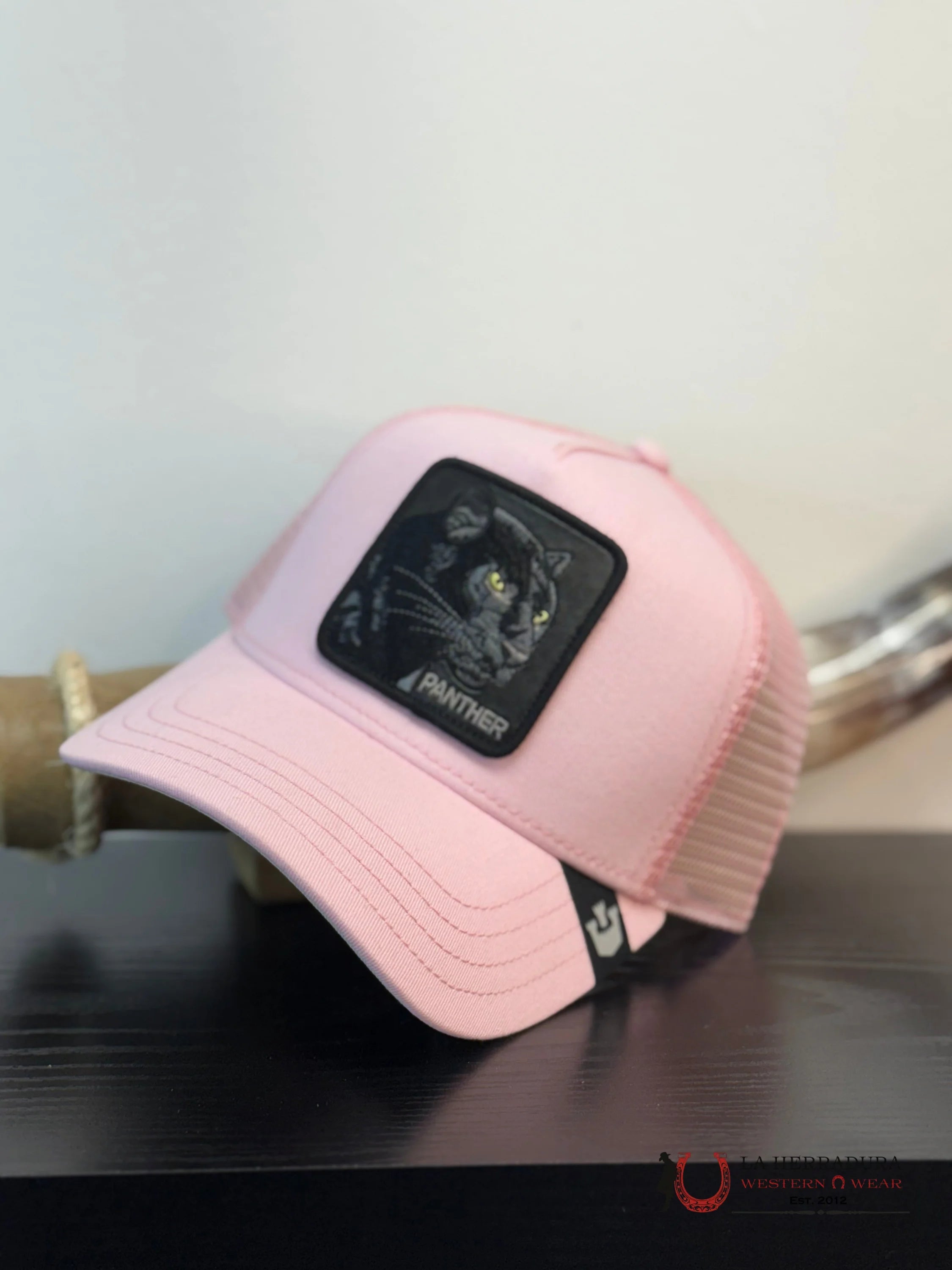 EXOTIC ANIMAL Style THE BLACK PANTHER COW CAP