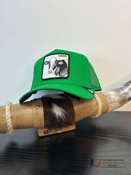 Gorra "THE CASH COW" con estilo ANIMAL EXÓTICO