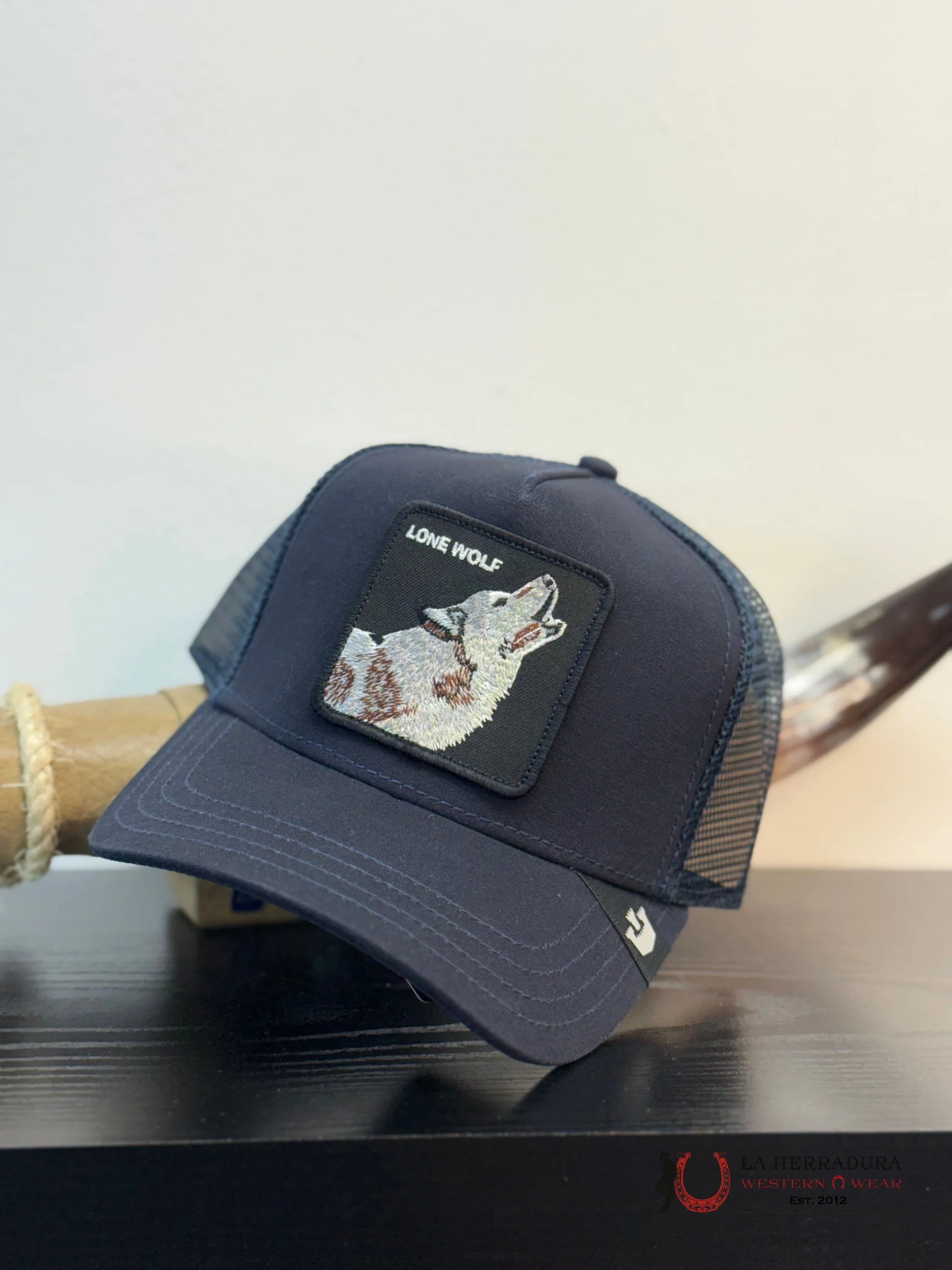 EXOTIC ANIMAL Style THE LONE WOLF COW CAP