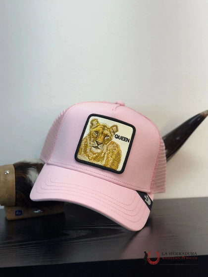 Animal EXÓTICO Estilo LA REINA LEONA VACA GORRA