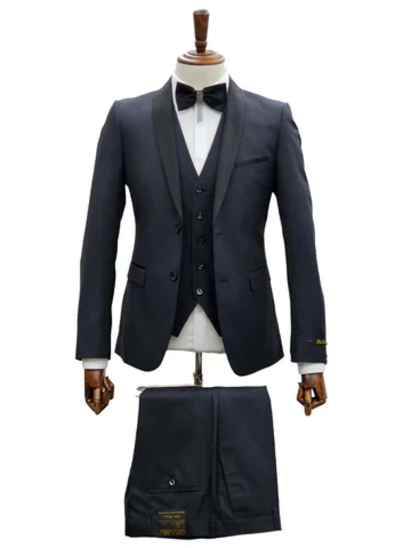 FABIO FABRINI COMBO DE BLAZER PARA HOMBRE AZUL MARINO/NEGRO