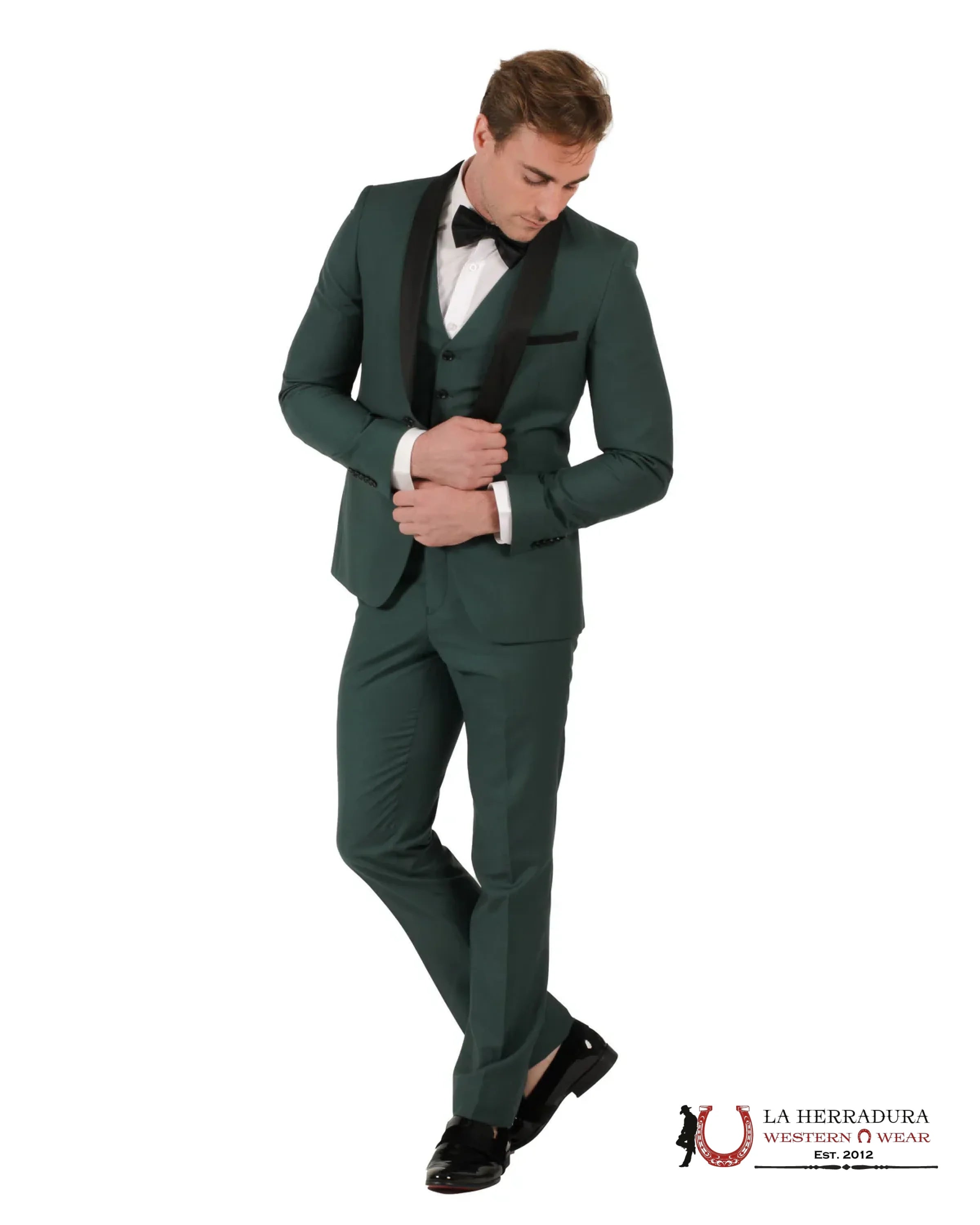 FABRIO FABRINNI MENS BLAZER COMBO GREEN RANCHER ROPA HOMBRES