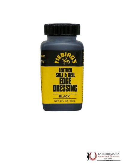 TINTE NEGRO FIEBINGS PARA BORDES DE SUELAS Y TACONES DE CUERO