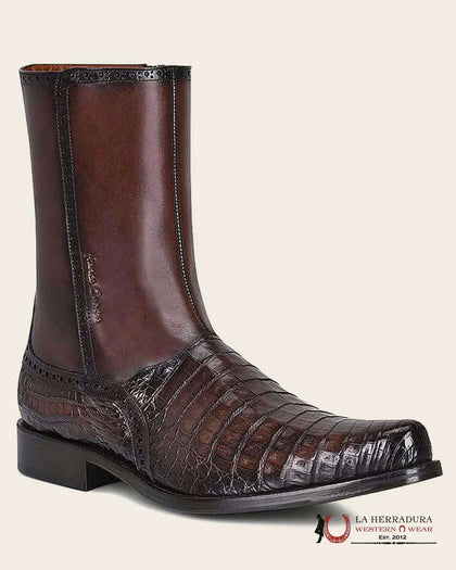 FRANCO CUADRA BOTA CAIMÁN TERNERA INCA CHOCO FC657