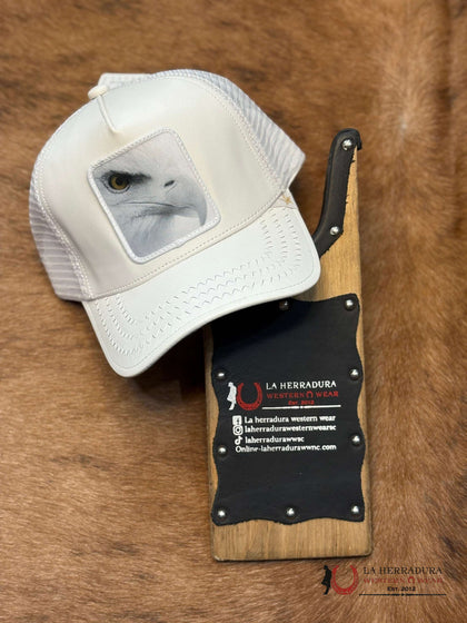 GOLD STAR TRUCKER HAT WHITE