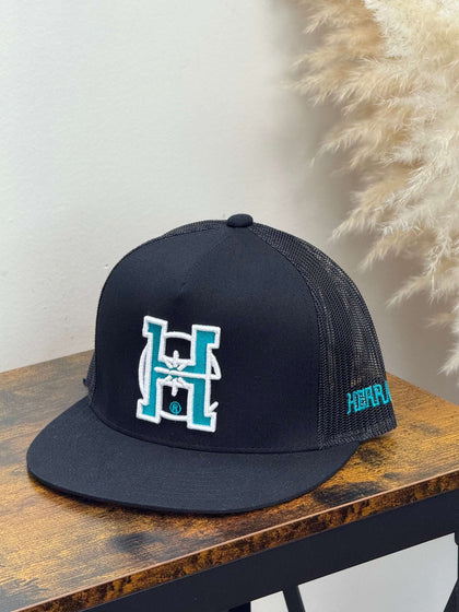 Herradero BLACK 102 blanco con azul hat