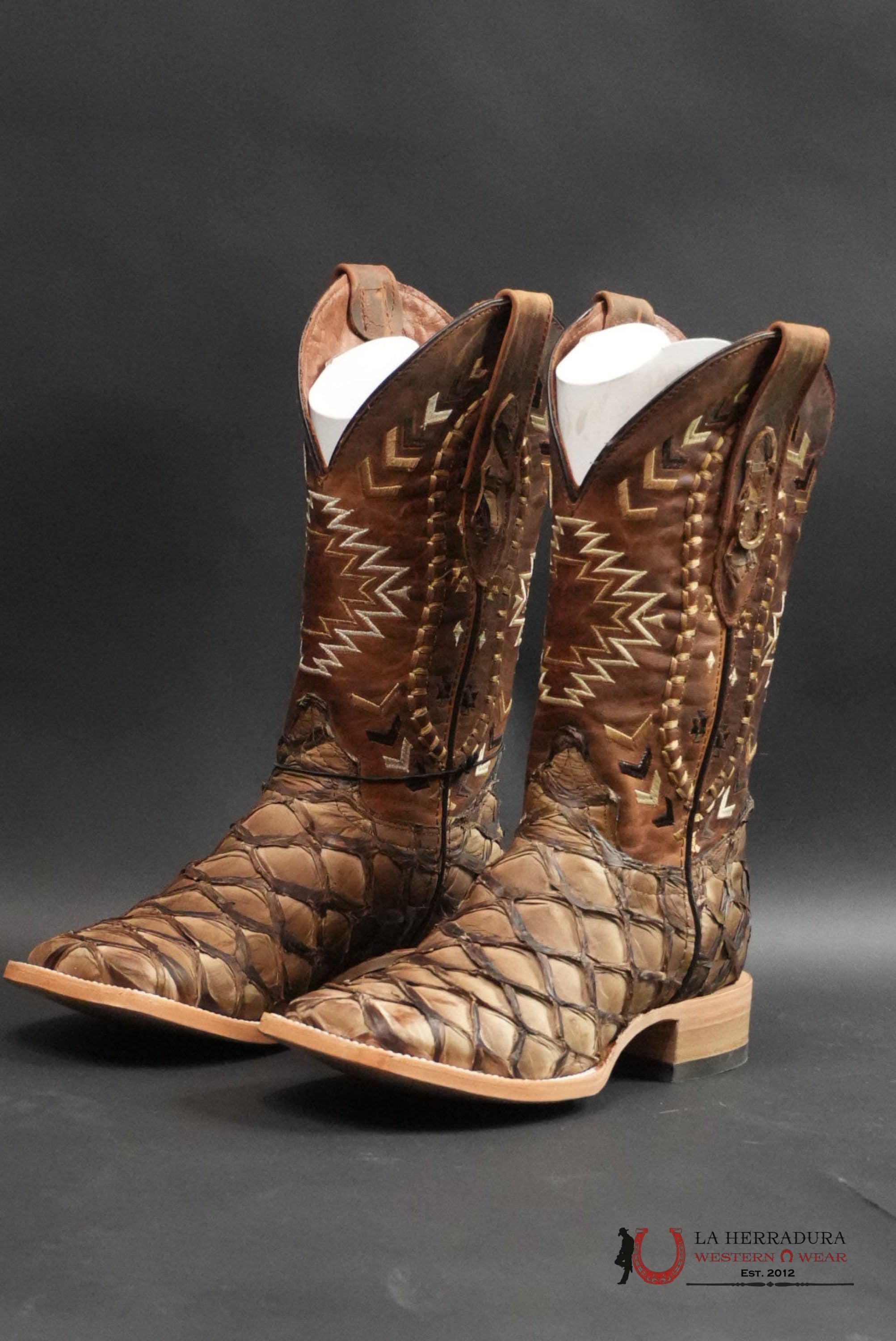 HERRADURA EXOTIC BIGBASS SHIFTING SAND BOOT BOTAS HOMBRES