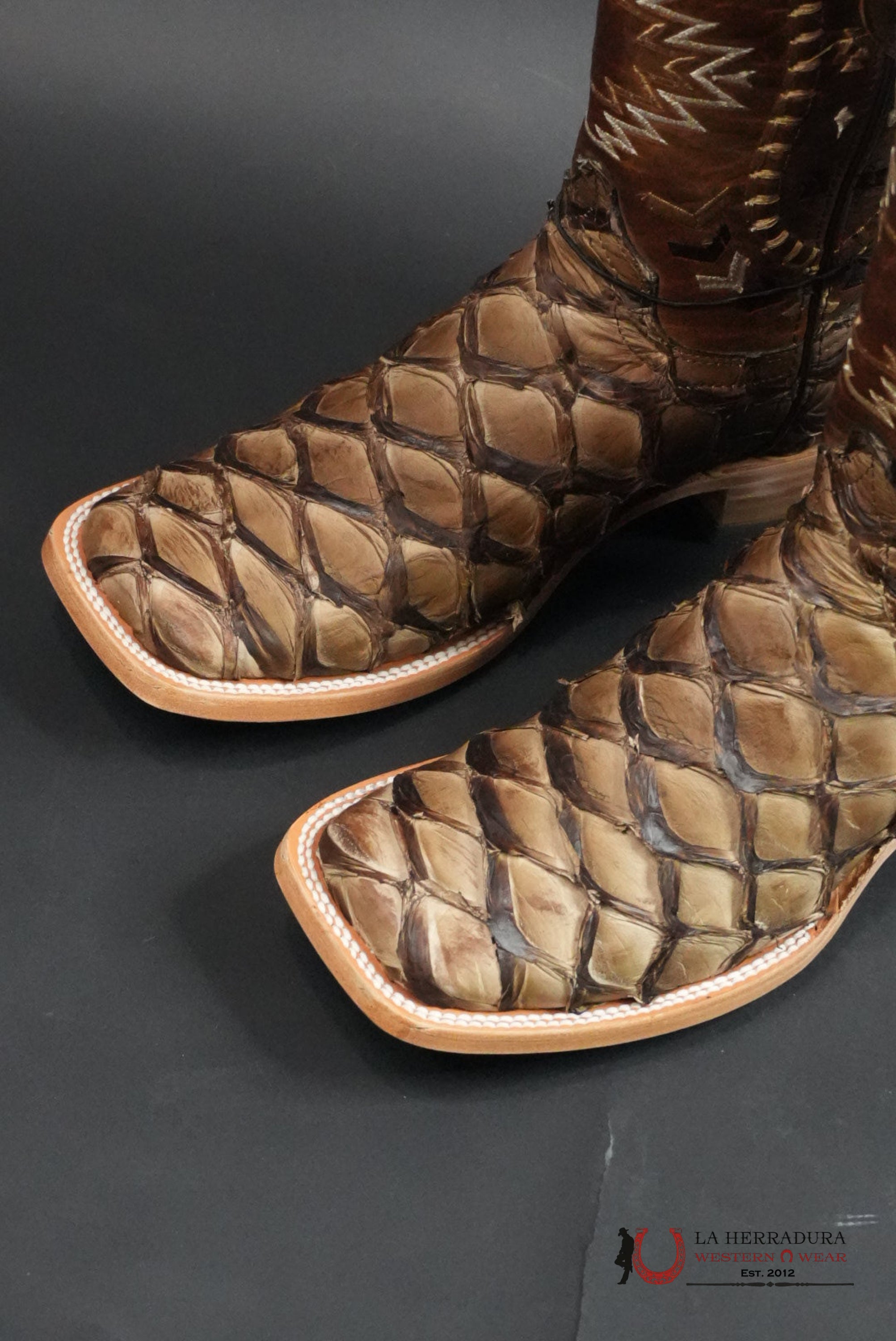 HERRADURA EXOTIC BIGBASS SHIFTING SAND BOOT BOTAS HOMBRES