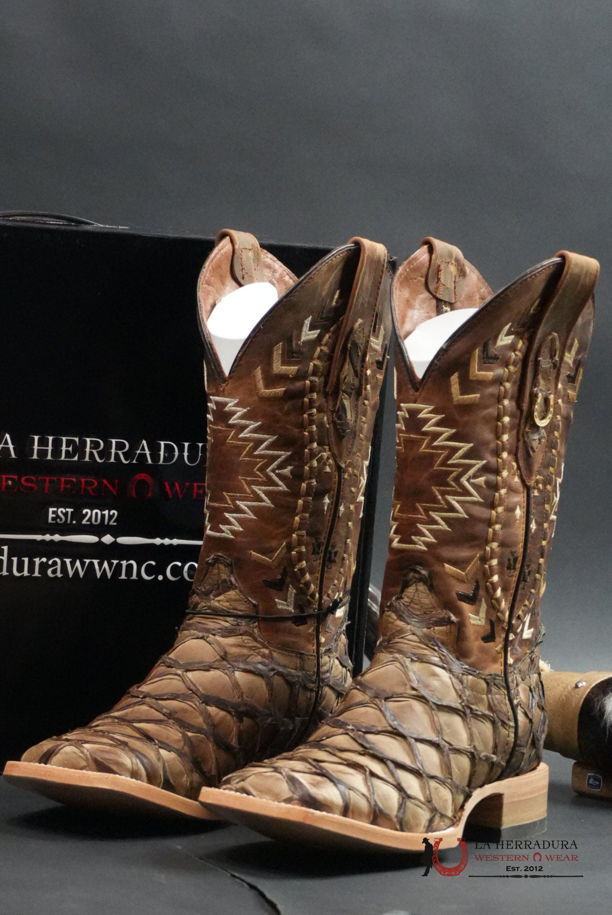 HERRADURA EXOTIC BIGBASS SHIFTING SAND BOOT BOTAS HOMBRES