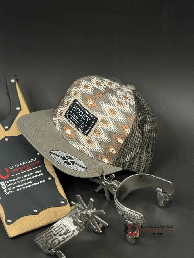 Hooey Aztec Beige Cap Caps Mens Gorras Hombres