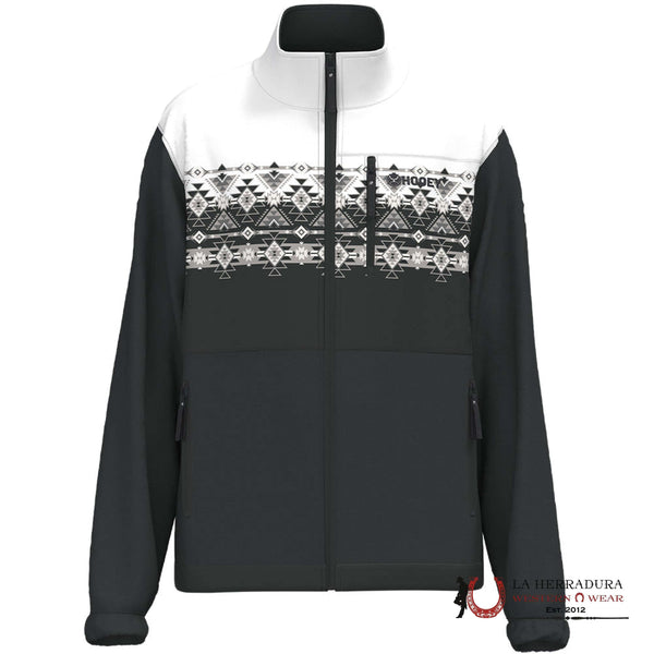 CHAQUETA HOOEY SOFT SHELL JOVEN TAN CON AZTECA