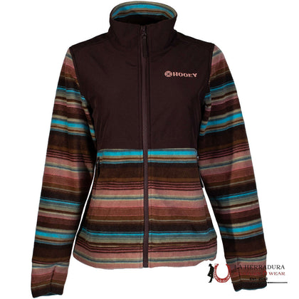 CHAQUETA HOOEY SOFT SHELL JOVEN TAN CON AZTECA