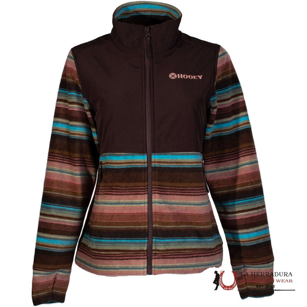 CHAQUETA HOOEY SOFT SHELL JOVEN TAN CON AZTECA