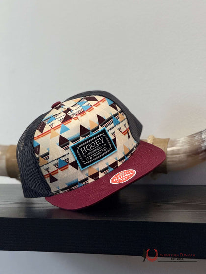 HOOEY KIDS SIDE Gorra guinda multicolor