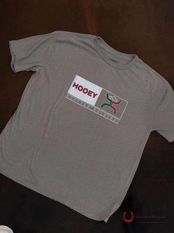HOOEY HOMBRE GRIS CON ROJO/BLANCO/VERDE