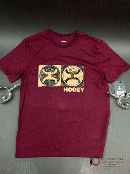 HOOEY MAN TAN LOGO RED T-SHIRT