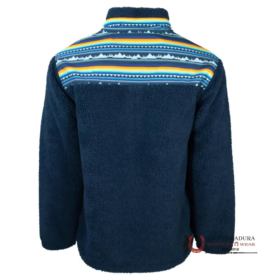 Hooey Men’s Blue Sherpa Pullover Ropa Hombres