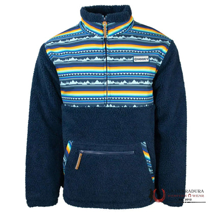 Hooey Men’s Blue Sherpa Pullover HFP003BLST