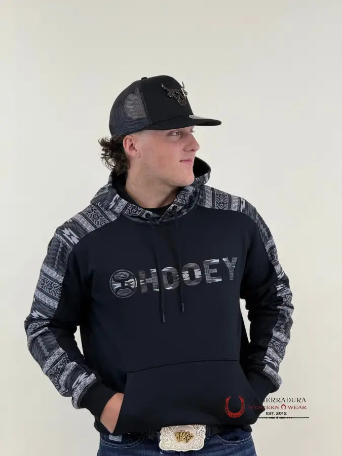 Hooey® Men’s Black Canyon Hoody Ropa Hombres