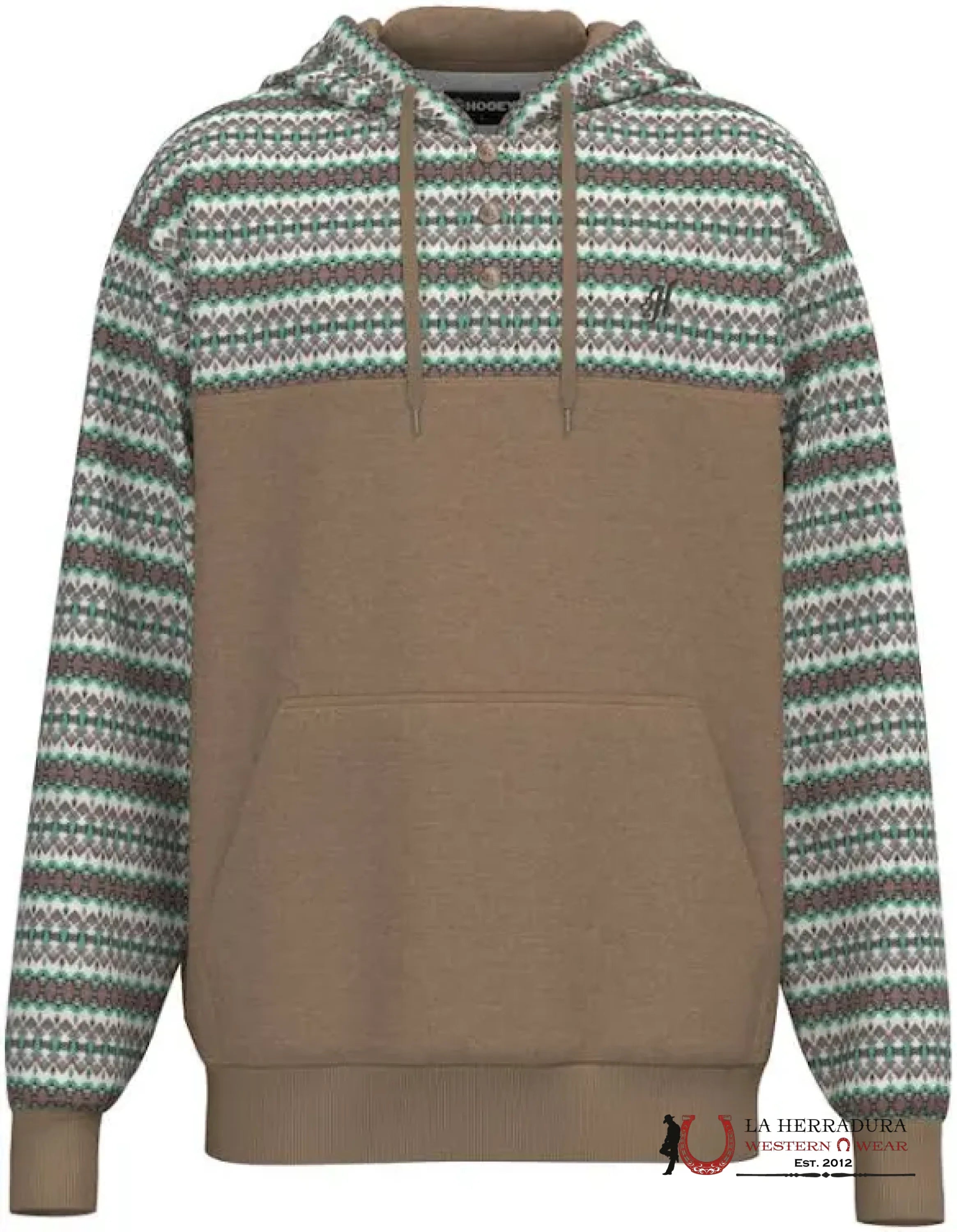 Hooey® Men’s Jimmy Brown Hoody- Brcr-M Ropa Hombres