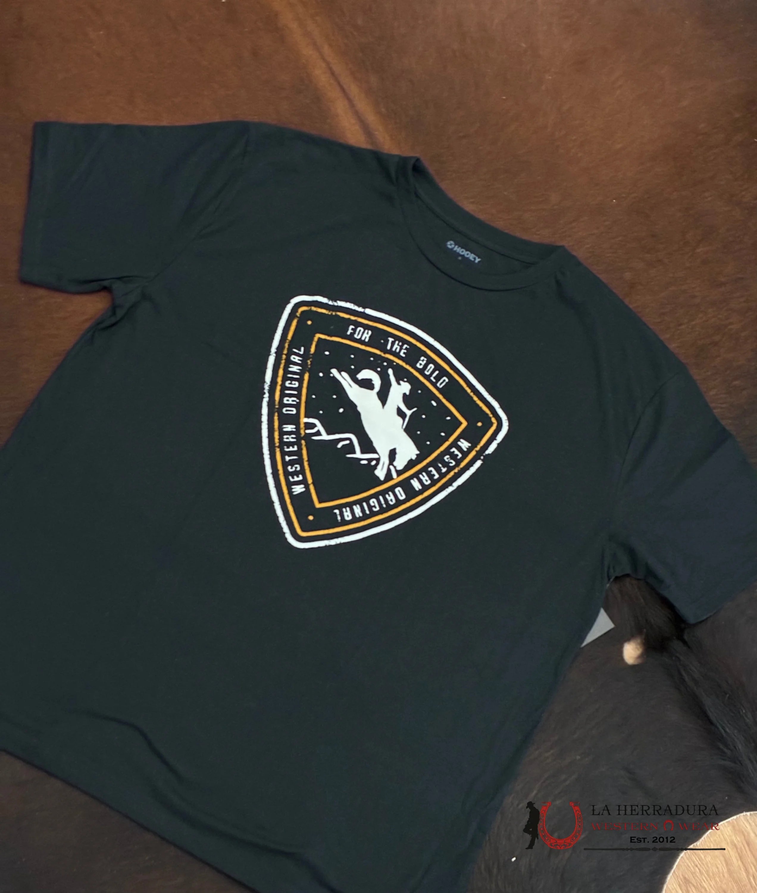 HOOEY RODEO TSHIRT - BLACK HT1546BK ROPA HOMBRES