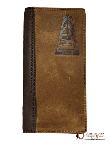 Cartera HOOEY RODEO CON LOGOTIPO GRABADO HWOO4 - TNBR