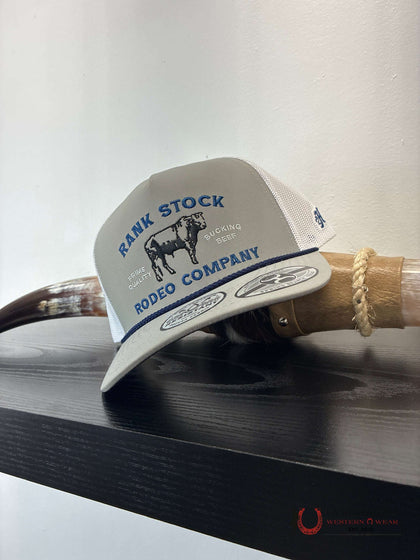 GORRA HOOEY ESTILO GRIS CON AZUL MARINO