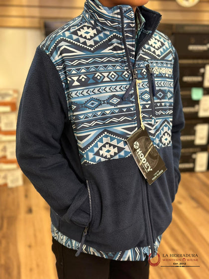 CHAQUETA POLAR HOOEY TECH MARINO AZTECA