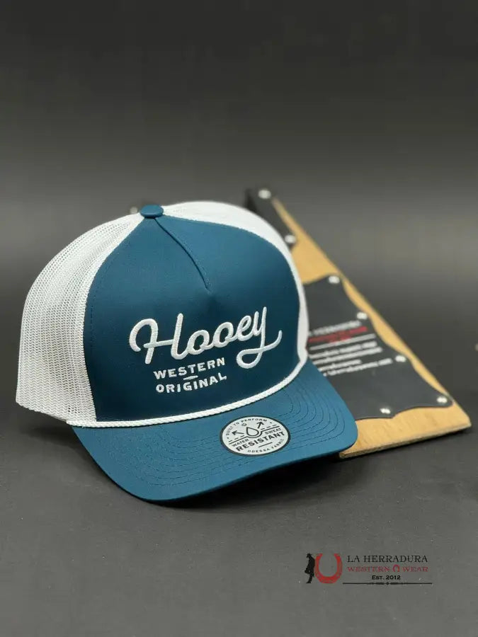 Hooey White Rope Letters Marine Cap Caps Mens Gorras Hombres