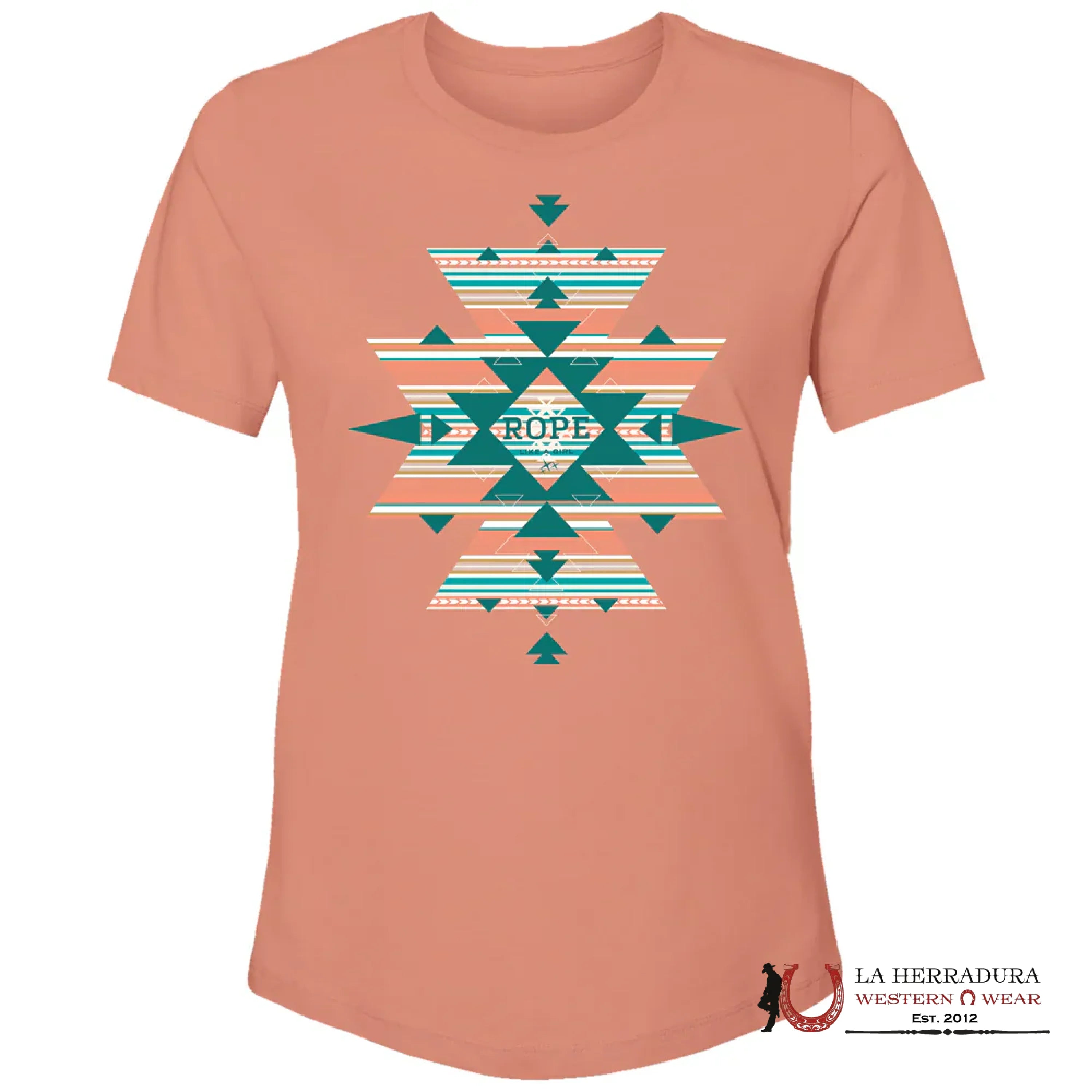 HOOEY WOMEN SLEEVE T SHIRT WITH MINT/TURQUOISE LOGO HT1675PK ROPA MUJERES