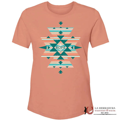 HOOEY WOMEN SLEEVE T-SHIRT WITH MINT/TURQUOISE LOGO HT1675PK